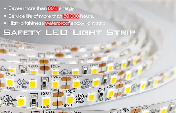 Striscia LED impermeabile dello specchio